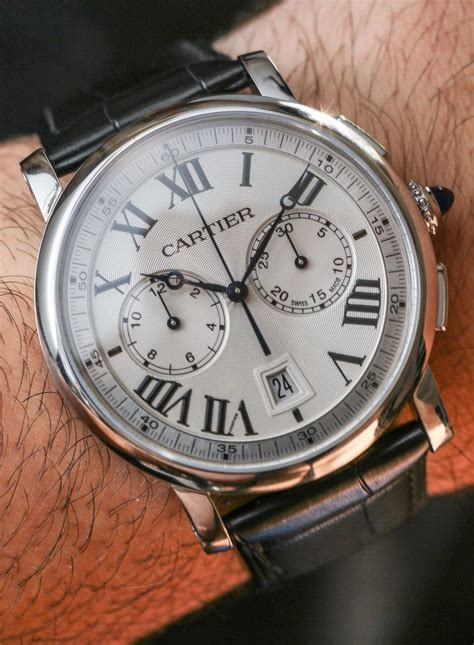 cartier chronograph watches